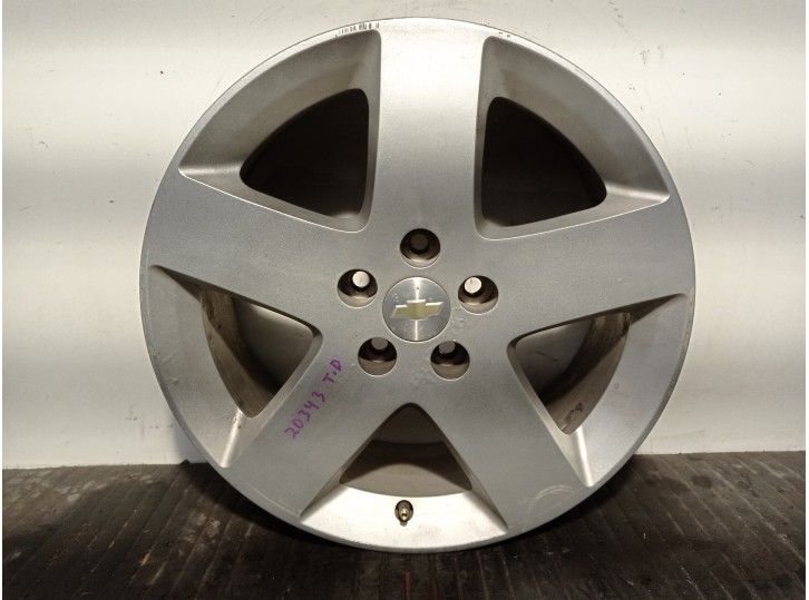 Recambio de llanta para chevrolet hhr 2.4 16v referencia OEM IAM 9595417 R176.5JX17ET42 ALUMINIO 5P