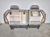 Recambio de asientos traseros para chevrolet hhr 2.4 16v referencia OEM IAM 25902051 CUERO NEGRO 5 PUERTAS