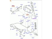 Replacement rear right upper suspension arm for Hyundai i30 1.6 CRDI CAT OEM IAM reference 551002G000 
