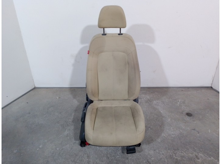 Replacement front right seat for Seat Exeo Saloon (3R2) 2.0 16V T FSI OEM IAM reference 8E0881106BH LIGHT BROWN FABRIC