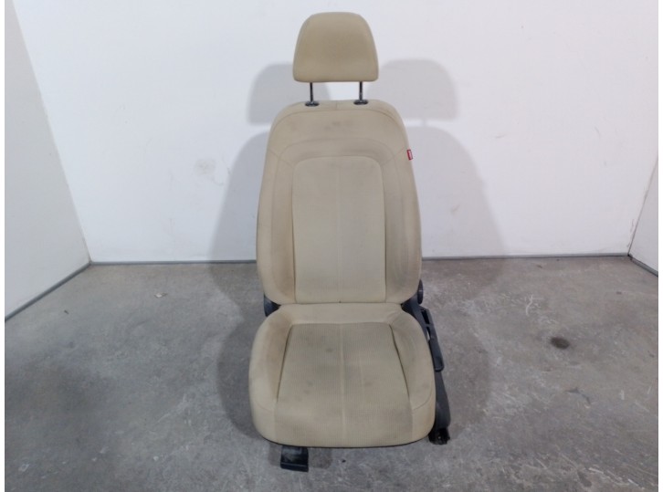 Recambio de asiento delantero izquierdo para seat exeo berlina (3r2) 2.0 16v t fsi referencia OEM IAM 8E0881105BH TELA MARRON CL