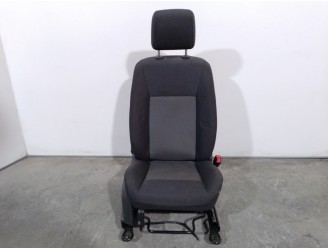 Recambio de asiento delantero derecho para ford fiesta (ccn) 1.5 tdci cat referencia OEM IAM 4947280 TELA NEGRA Y GRIS 3 PUERTAS