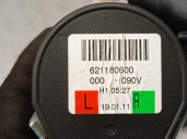 Recambio de cinturon seguridad trasero izquierdo para seat leon (5f1) 1.6 tdi referencia OEM IAM 5F0857805C  5 PUERTAS