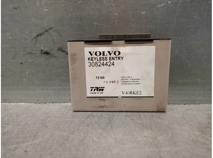 Recambio de centralita cierre para volvo v40 familiar td referencia OEM IAM 30824424 72165 TRW