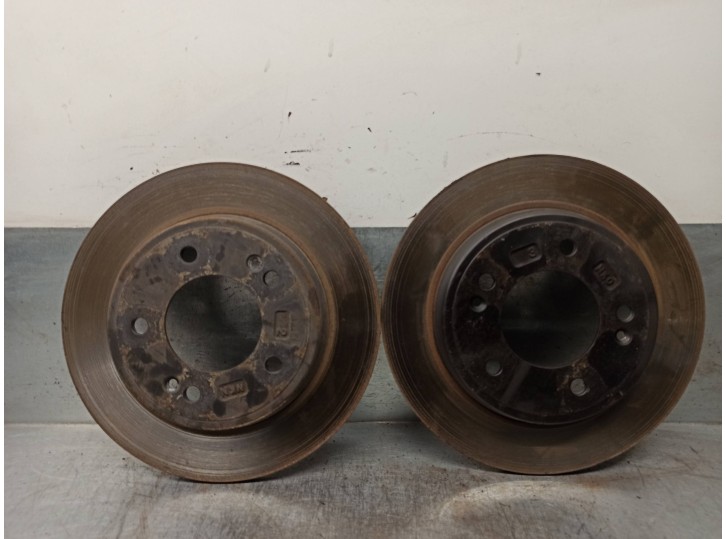 Recambio de disco freno trasero para hyundai ioniq referencia OEM IAM 58411G2300  
