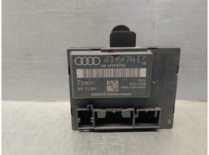 Replacement central locking control unit for Audi A6 Avant (4F5) 2.0 TDI OEM IAM reference 4F0959794E TEMIC