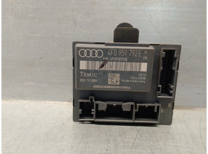 Recambio de centralita cierre para audi a6 avant (4f5) 2.0 tdi referencia OEM IAM 4F0959792E  TEMIC