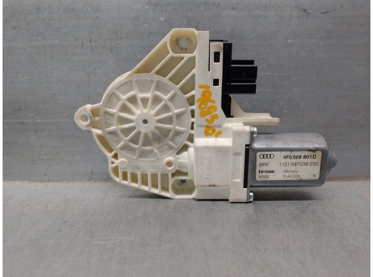 Recambio de motor elevalunas delantero izquierdo para audi a6 avant (4f5) 2.0 tdi referencia OEM IAM 4F0959801D 6 PINES 5 PUERTA