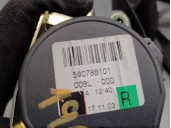 Replacement front right seat belt for audi a2 (8z) 1.6 16v fsi cat (bad) OEM IAM reference 560788101 WITH PRETENSIONER