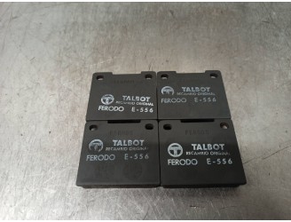 Recambio de pastillas de freno para citroën saxo referencia OEM IAM 598159  