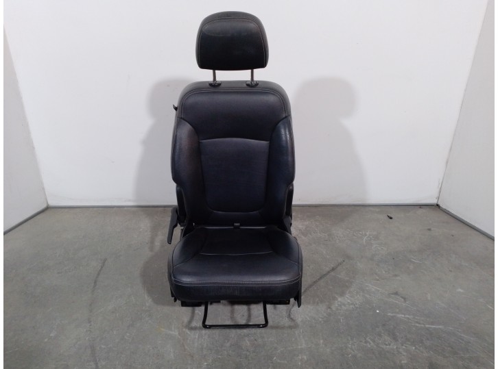 Recambio de asiento delantero derecho para dodge journey 2.4 16v referencia OEM IAM 02452806 CUERO NEGRO 5 PUERTAS