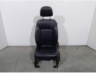 Recambio de asiento delantero izquierdo para dodge journey 2.4 16v referencia OEM IAM 68058077AE CUERO NEGRO 5 PUERTAS