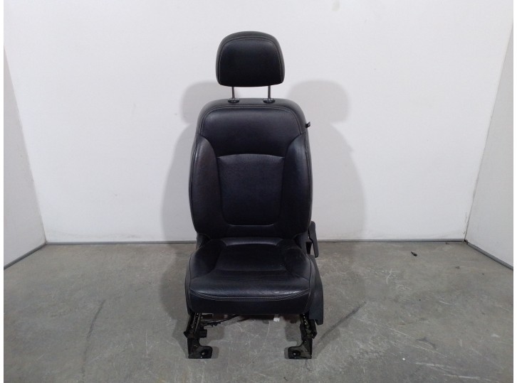 Recambio de asiento delantero izquierdo para dodge journey 2.4 16v referencia OEM IAM 68058077AE CUERO NEGRO 5 PUERTAS