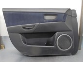 Recambio de guarnecido puerta delantera izquierda para mazda 3 berlina (bk) 1.6 cd diesel cat referencia OEM IAM BR2A68450A BR2A