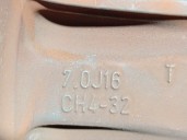 Recambio de llanta para peugeot 308 1.6 16v referencia OEM IAM 9673708077 R167.0J16CH4-32 ALUMINIO 7P