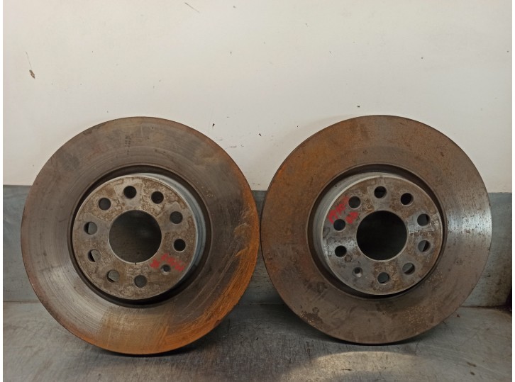 Recambio de disco freno delantero para audi a3 (8v) 2.0 16v tdi referencia OEM IAM 5Q0615301F 