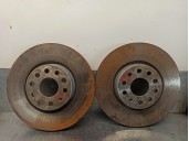 Recambio de disco freno delantero para audi a3 (8v) 2.0 16v tdi referencia OEM IAM 5Q0615301F  