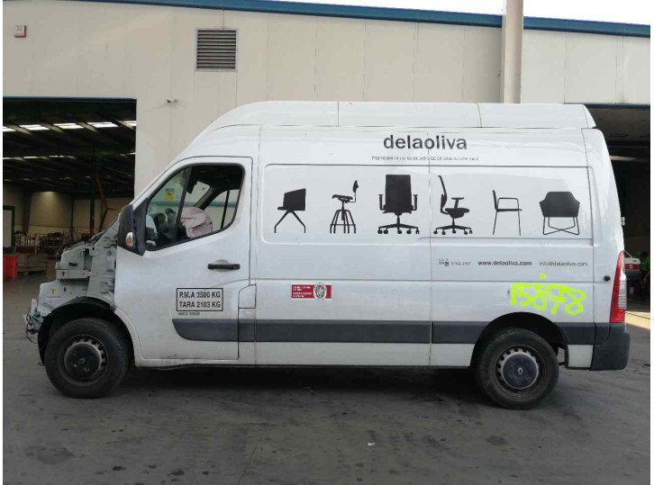 renault master iii furgón del año 2014