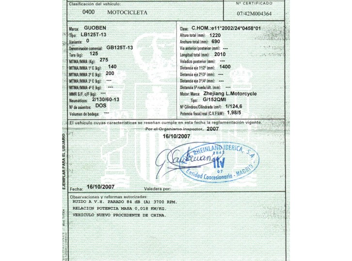 » otros... 3.9t 17s 120 m-bus del año 2007