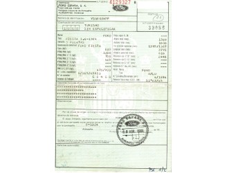 ford fiesta berl./courier del año 1991