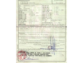 mercedes-benz clase c (w202) berlina del año 1993