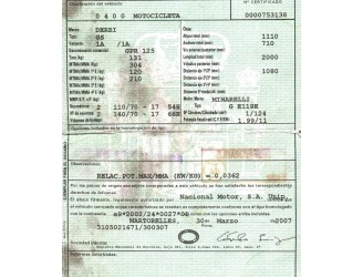 derbi gpr 125 del año 2007