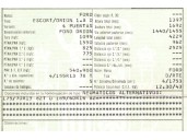 ford orion del año 1991
