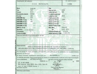 daelim besbi 125 del año 2009