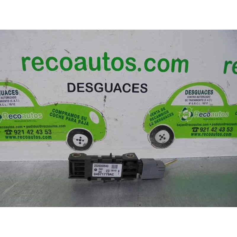 Recambio de sensor airbag para chrysler grand voyager (rg) 3.3 referencia OEM IAM 04671779AC 2539303543 