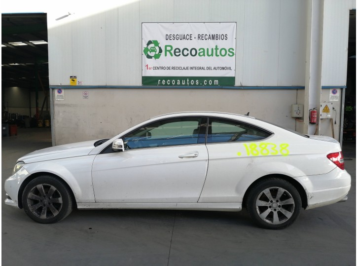mercedes-benz clase c (w204) coupe del año 2012