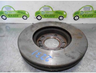 Recambio de disco freno delantero para opel zafira a 1.8 16v referencia OEM IAM 