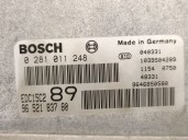 Recambio de centralita motor uce para peugeot 307 (s1) 2.0 hdi fap cat referencia OEM IAM 9652183780 0281011248 BOSCH