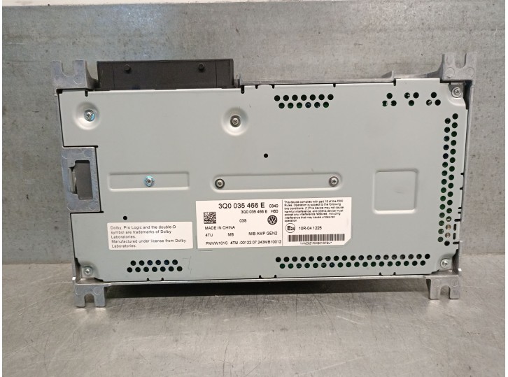 Recambio de amplificador para volkswagen touareg (cr7, rc8) 3.0 tsi 4motion referencia OEM IAM 3Q0035466E 3Q0035466E 