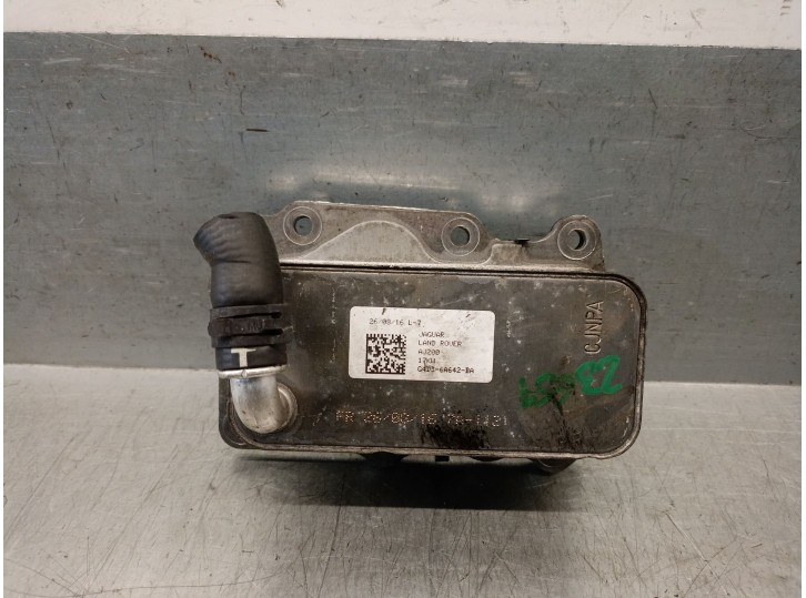Recambio de enfriador aceite motor para jaguar f-pace (x761) 2.0 td4 referencia OEM IAM G4D36A642BA JDE38250 