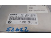 Replacement engine control unit ECU for BMW 5 Series sedan (E39) 530d OEM IAM reference 7786581 0281010314 BOSCH