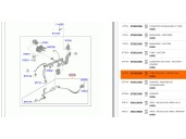 Replacement air conditioning hoses for Kia EV6 CV/ F5E22 / E11B11 OEM IAM reference 97776CV500 97776CV500 