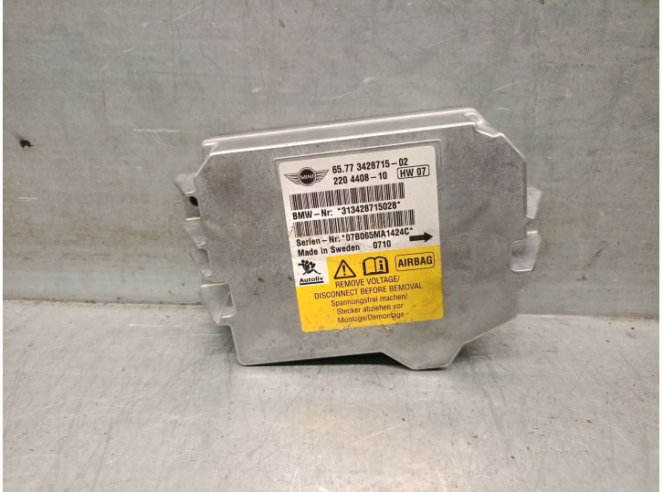 Recambio de centralita airbag para mini mini (r56) cooper s referencia OEM IAM 6577342871502 220440810 AUTOLIV