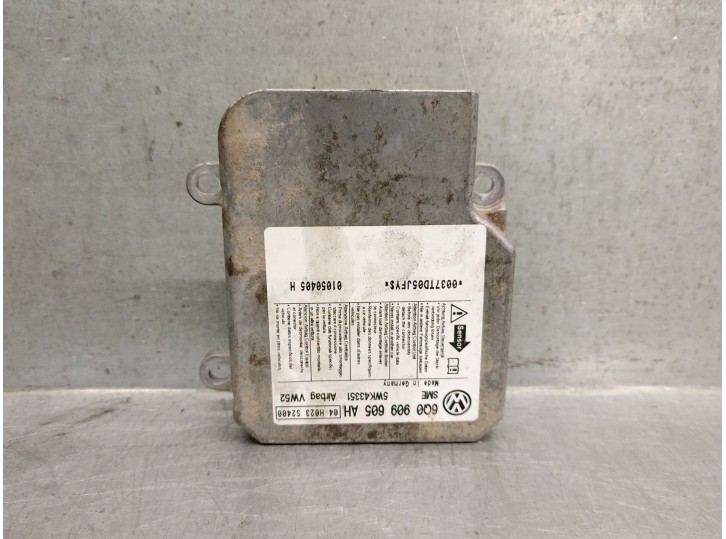 Recambio de centralita airbag para volkswagen caddy ka/kb (2k) 1.9 tdi referencia OEM IAM 6Q0909605AH  5WK43351