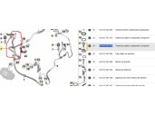 Recambio de tubos aire acondicionado para mini mini (r56) cooper s referencia OEM IAM 64539250720 64539250720 