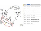 Recambio de tubos aire acondicionado para mini mini (r56) cooper s referencia OEM IAM 64539224859 64539224859 