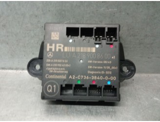 Recambio de centralita cierre para mercedes-benz clase e (w212) e 350 bluetec referencia OEM IAM A2189008600  A2C7363840000 CONT