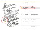 Recambio de moldura para audi a7 sportback (4ga, 4gf) rs7 performance quattro referencia OEM IAM 4G8857086 4G8857086 