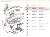 Recambio de moldura para audi a7 sportback (4ga, 4gf) rs7 performance quattro referencia OEM IAM 4G8857085 4G8857085 