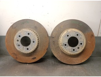 Recambio de disco freno delantero para land rover defender station wagon (l663) d250 mhev 4x4 referencia OEM IAM LR187240 LR1872