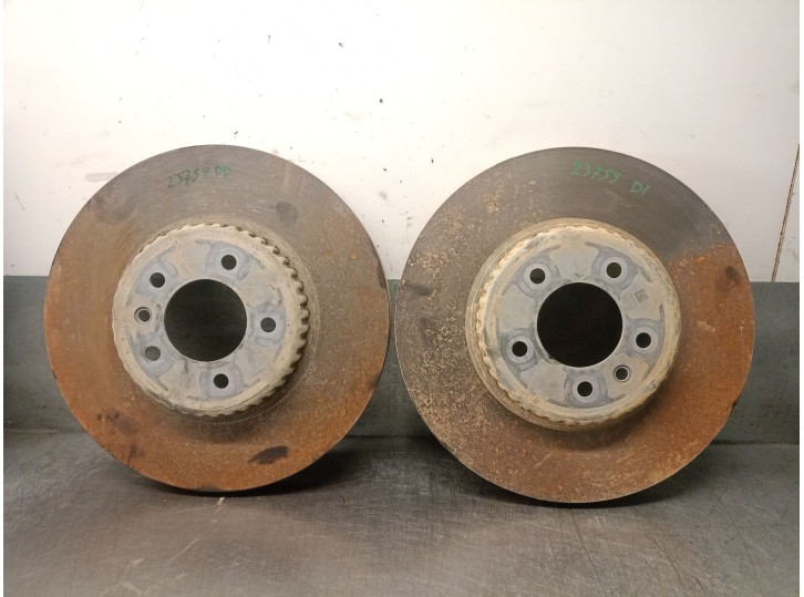 Recambio de disco freno delantero para land rover defender station wagon (l663) d250 mhev 4x4 referencia OEM IAM LR187240 LR1872