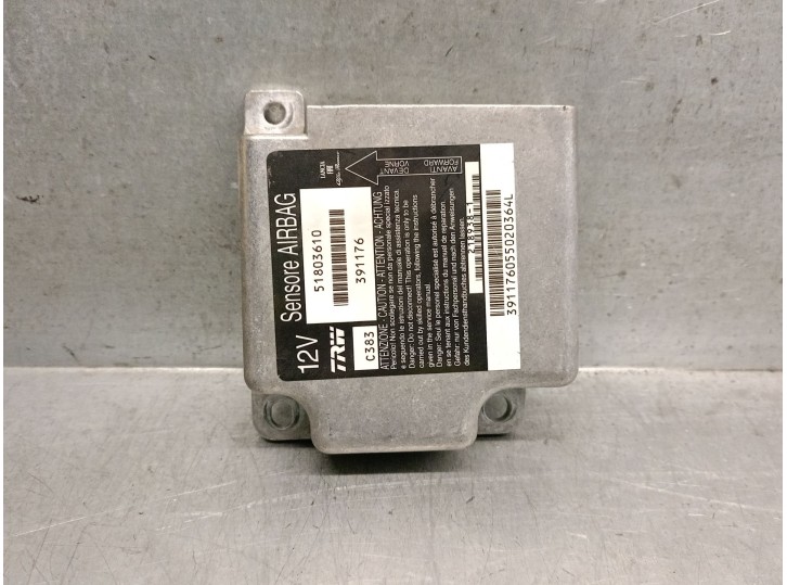 Recambio de centralita airbag para fiat panda (169) 1.2 cat referencia OEM IAM 51803610  391176 TRW