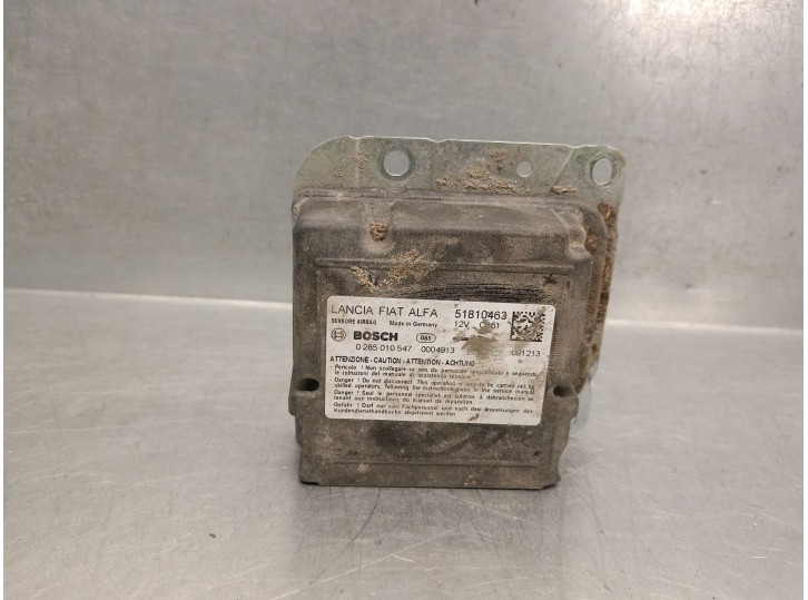 Recambio de centralita airbag para fiat doblo 1.3 16v jtd cat referencia OEM IAM 51810463 0285010547 BOSCH 