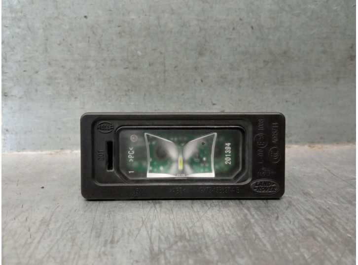 Recambio de piloto matricula para jaguar f-pace (x761) 2.0 td4 referencia OEM IAM GX7313B627AB T2H24328 