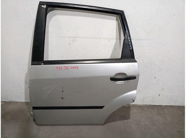 Recambio de puerta trasera izquierda para ford fiesta (cbk) ambiente referencia OEM IAM 1692526 GRIS 5 PUERTAS