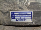 Recambio de electroventilador para ssangyong musso 2.9 d referencia OEM IAM 6842005000 